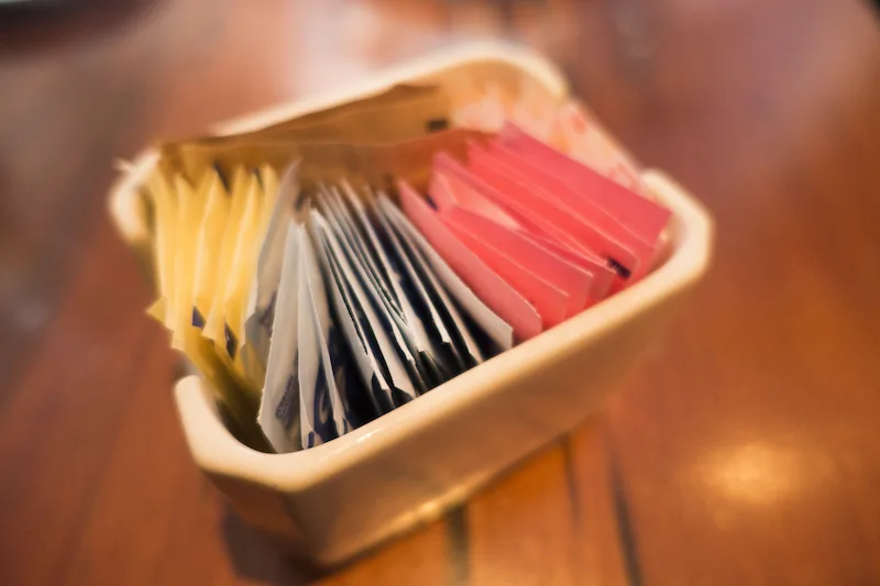 Illustration for the lesson on the hazards and possible benefits of artificial sweeteners.