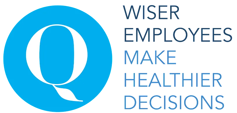 Quizzify logo with the tagline "Wiser Employees Make Healthier Decisions"