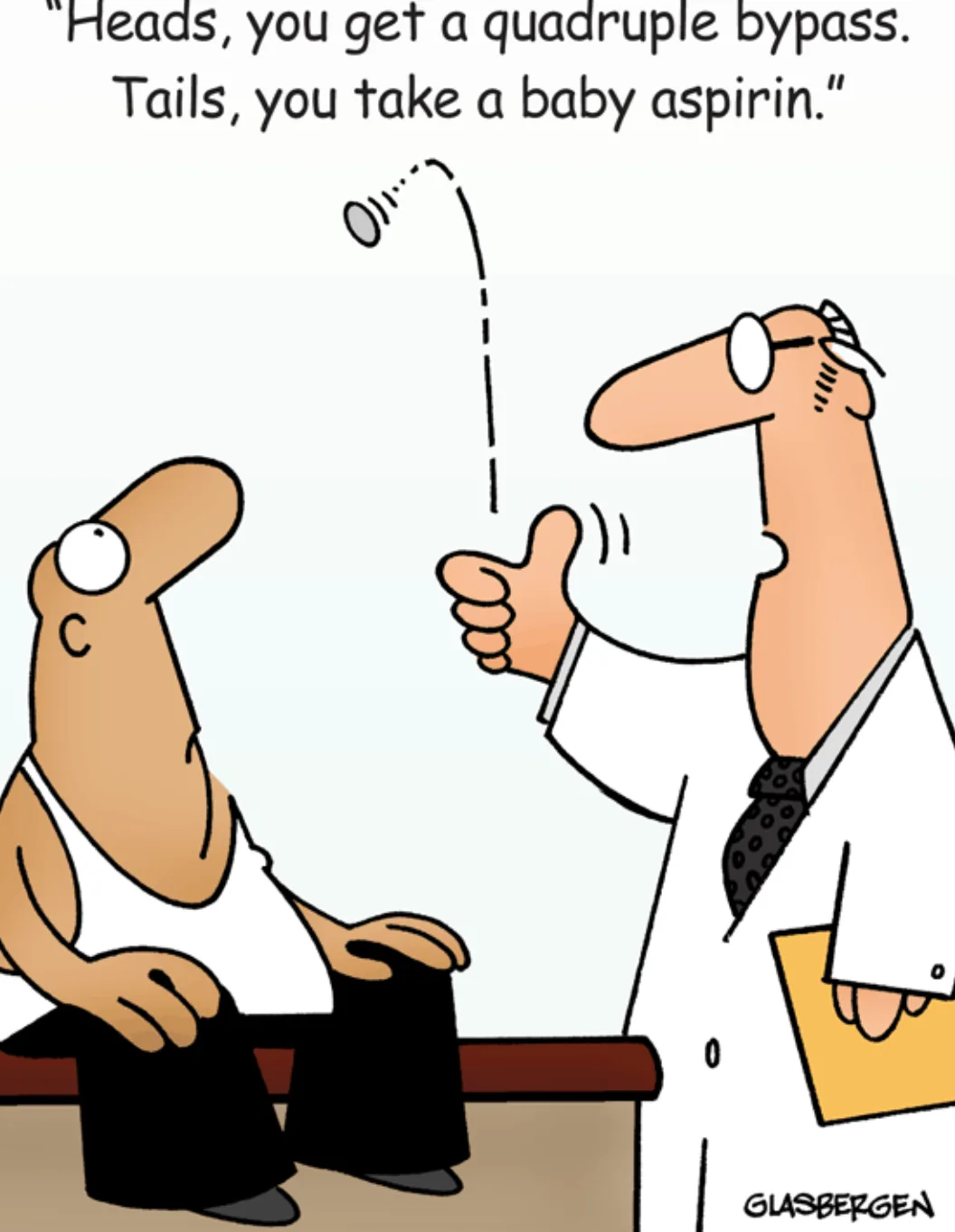 Rethinking the baby aspirin in the time of COVID illustration