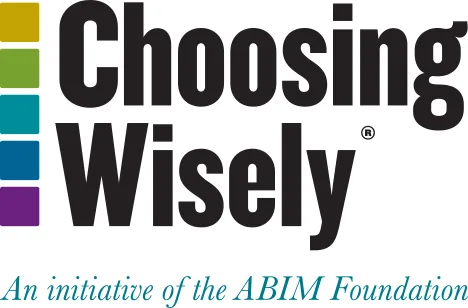 Choosing Wisely logo, an initiative of the ABIM Foundation